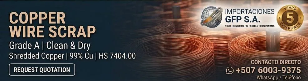 Comercio internacional de minerales y metales